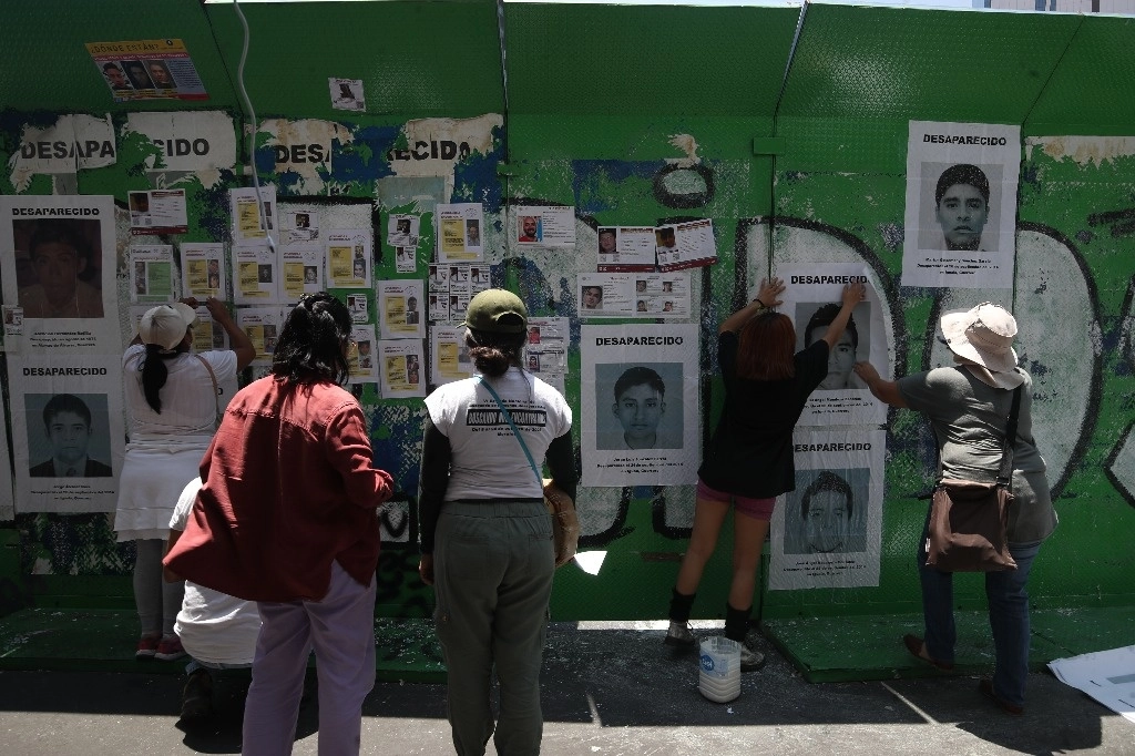 Familiares de personas desaparecidas en imagen de archivo. Foto Yazmín Ortega