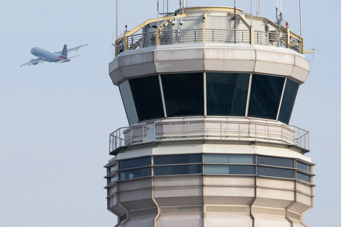 Torre de control del aeropuerto de Nueva Jersey. Foto Afp