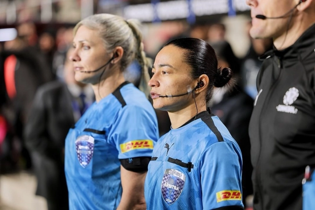 Ocho de 101 colegiados son mujeres en esta edición de la Copa América. Foto Instagram @neuzaback