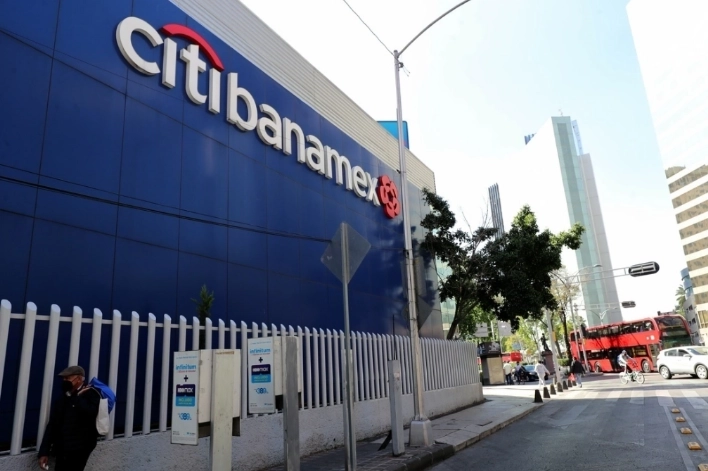 Sucursal de Citibanamex en CDMX en imagen de archivo. Foto Roberto García