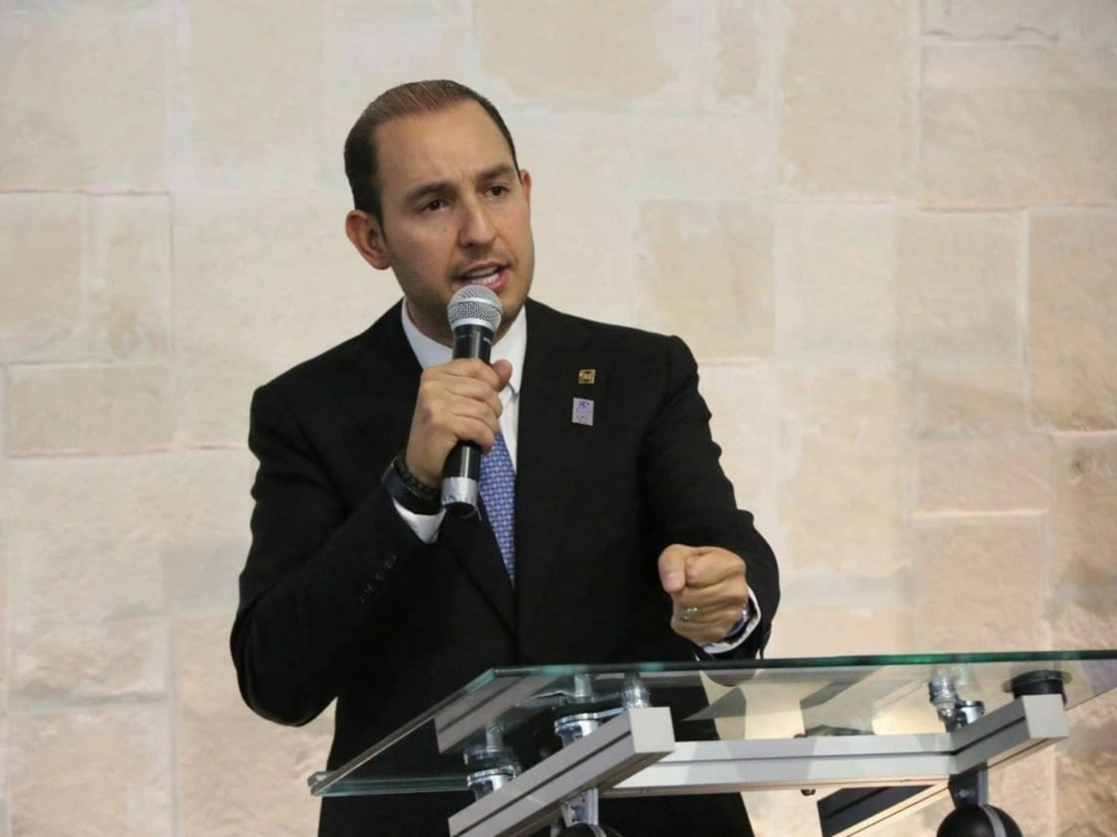 Marko Cortés, dirigente nacional del Partido Acción Nacional (PAN). Foto tomada del sitio https://www.pan.org.mx/prensa/nacional