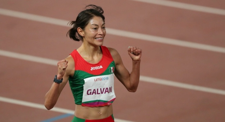 Laura Galván culminó los 3 mil metros planos con tiempo de 8:28:05, en la Liga de Diamante que se realiza en Xiamen, China. Foto Tomada de X @CONADE / Archivo