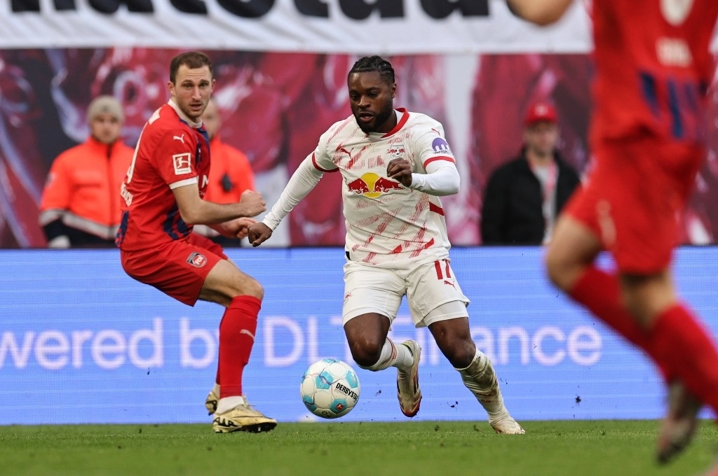 Tras el duelo con Heidenheim,   Leipzig llega a 38 unidades en Bundesliga. Foto Tomada de X @RBLeipzig
