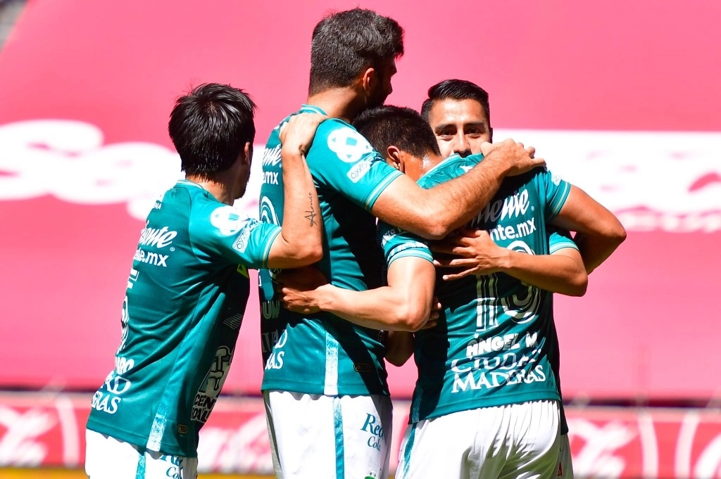 Con 40 puntos, el equipo de León terminó el torneo regular como líder. Foto Tomada del Twitter @clubleonfc
