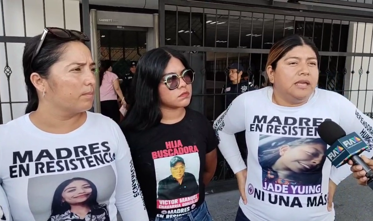 Integrantes del colectivo Madres en Resistencia, denunciaron que dos años después del hallazgo de restos humanos, la Fiscalía de Chiapas identificó a uno de los desaparecidos. Foto