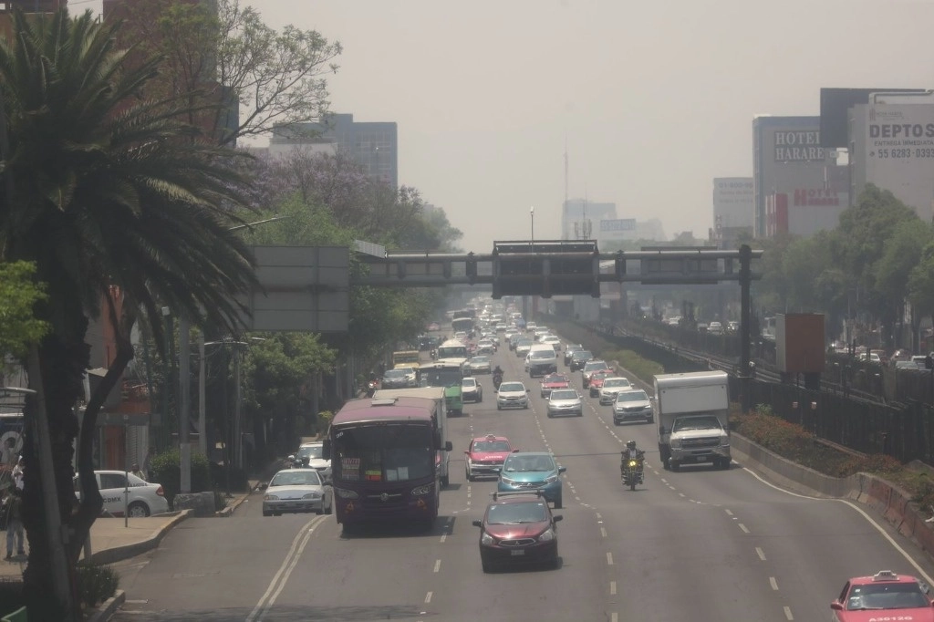 La concentración máxima de ozono alcanzada a las 18 horas, fue de 105 ppb. Foto Pablo Ramos