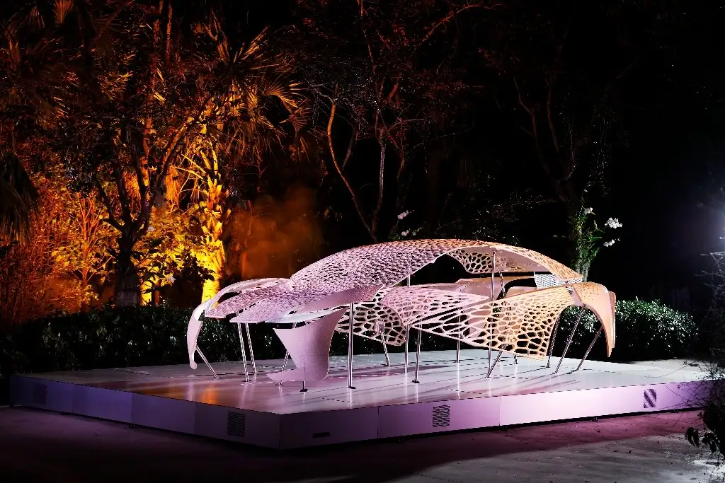 Lexus incursiona también en ámbitos que son ajenos a la industria, pero en los que muestra las ideas de diseño que contempla a través del arte. Foto cortesía Lexus