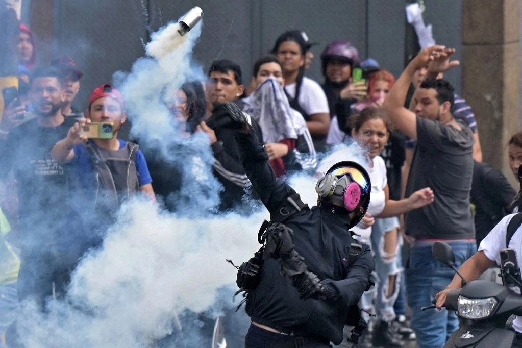 Las elecciones presidenciales en Venezuela del 28 de julio que dieron como ganador a Nicolás Maduro, derivaron en protestas de partidarios de la oposición que alegan que hubo fraude en los comicios. Foto Afp / Archivo