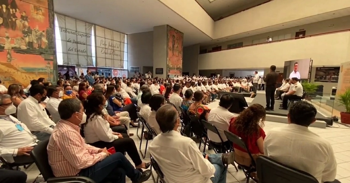 Ceremonia de liberación de personas privadas de su libertad en Chiapas. Foto @RutilioEscandon
