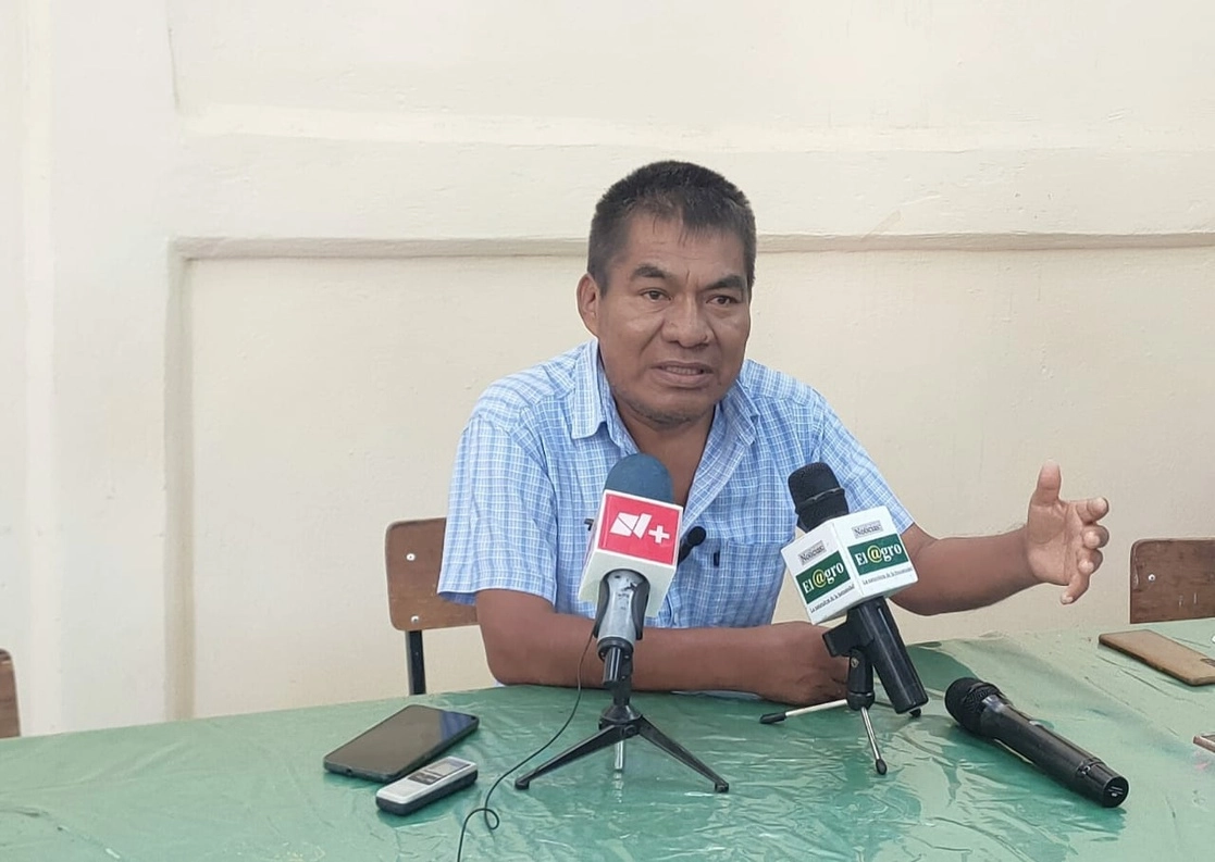 El dirigente de la Unión de Pueblos y Organizaciones del Estado de Guerrero (Upoeg), Bruno Plácido Valerio. Foto Sergio Ocampo