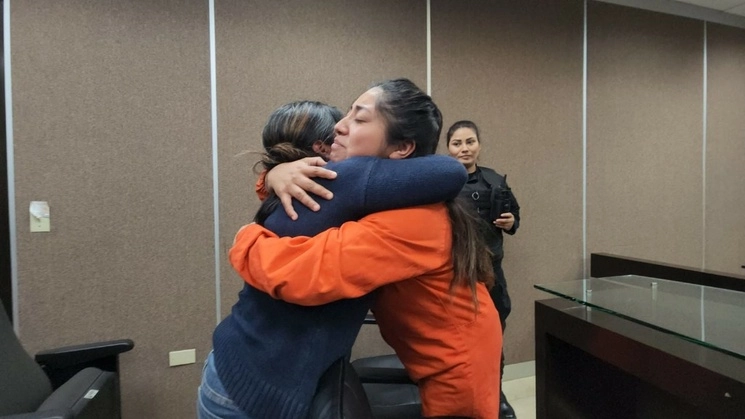 Alina Narciso fue absuelta de los cargos este miércoles. Foto Cristian Torres/La Jornada BC