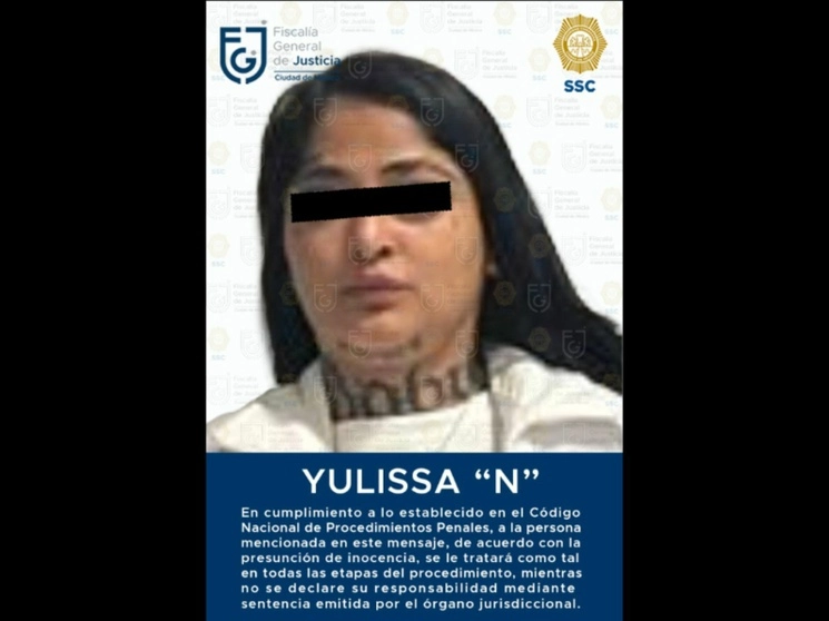 La tiktoker Yulissa Mendoza continuará su proceso en libertad. Foto cortesía FGJ