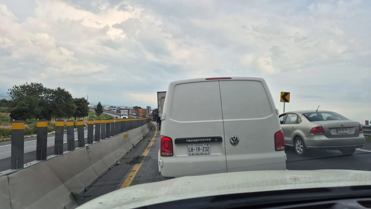 El bloqueo inició a las nueve de la mañana y terminó después de ocho horas. Foto 