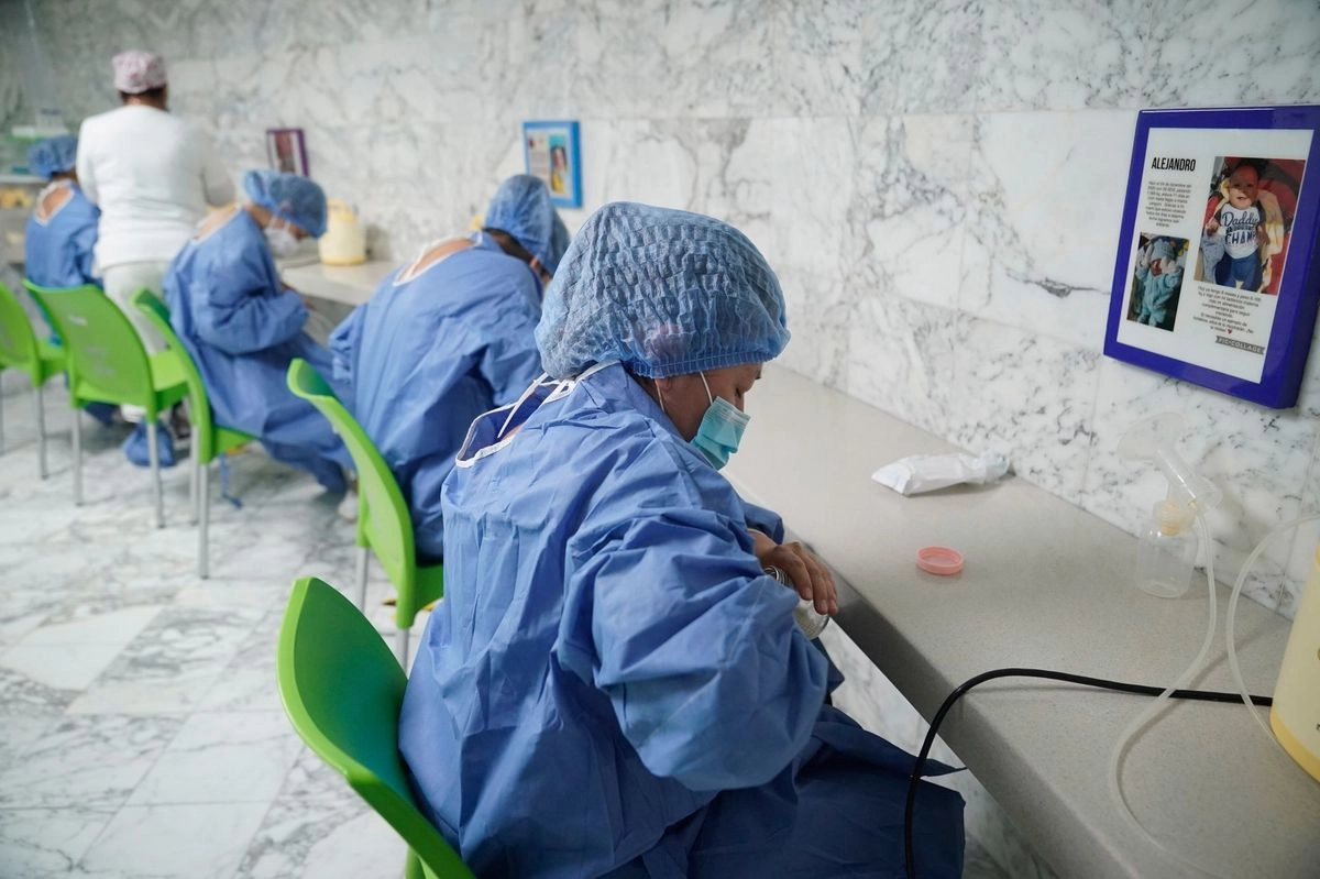 Lactario en instalaciones del IMSS 
