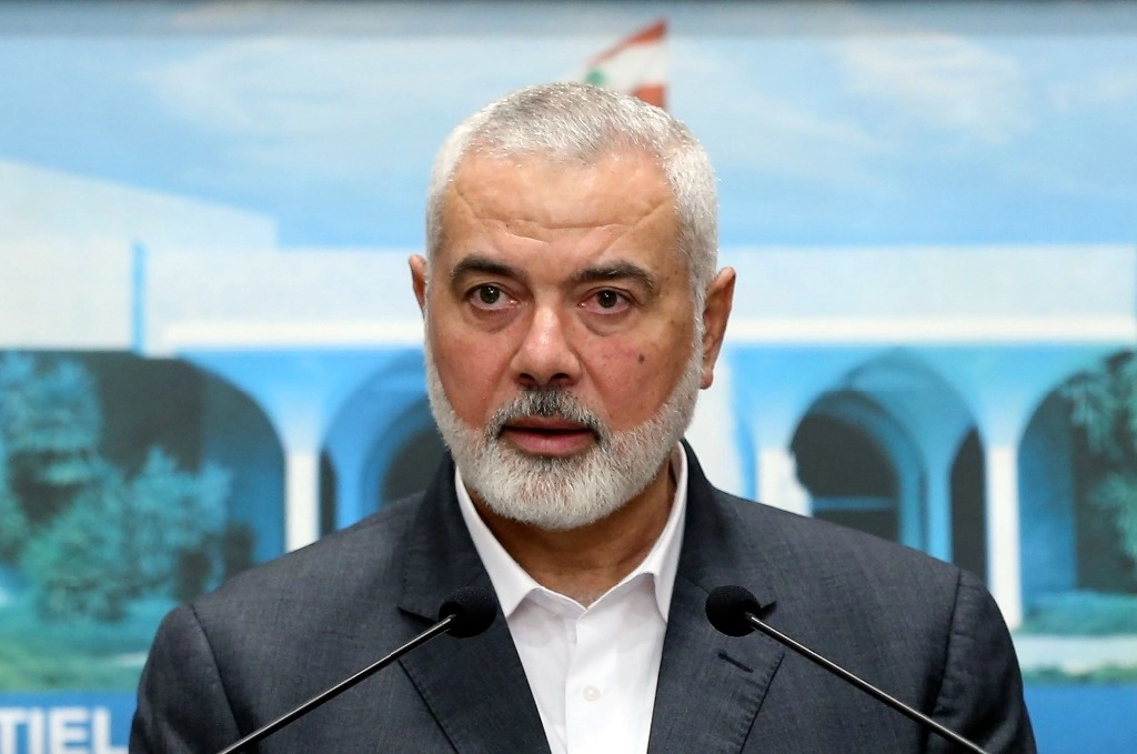 El máximo líder de Hamas, Ismail Haniyeh, viajó a El Cairo para entablar conversaciones sobre la guerra en Gaza. Foto Ap / Archivo