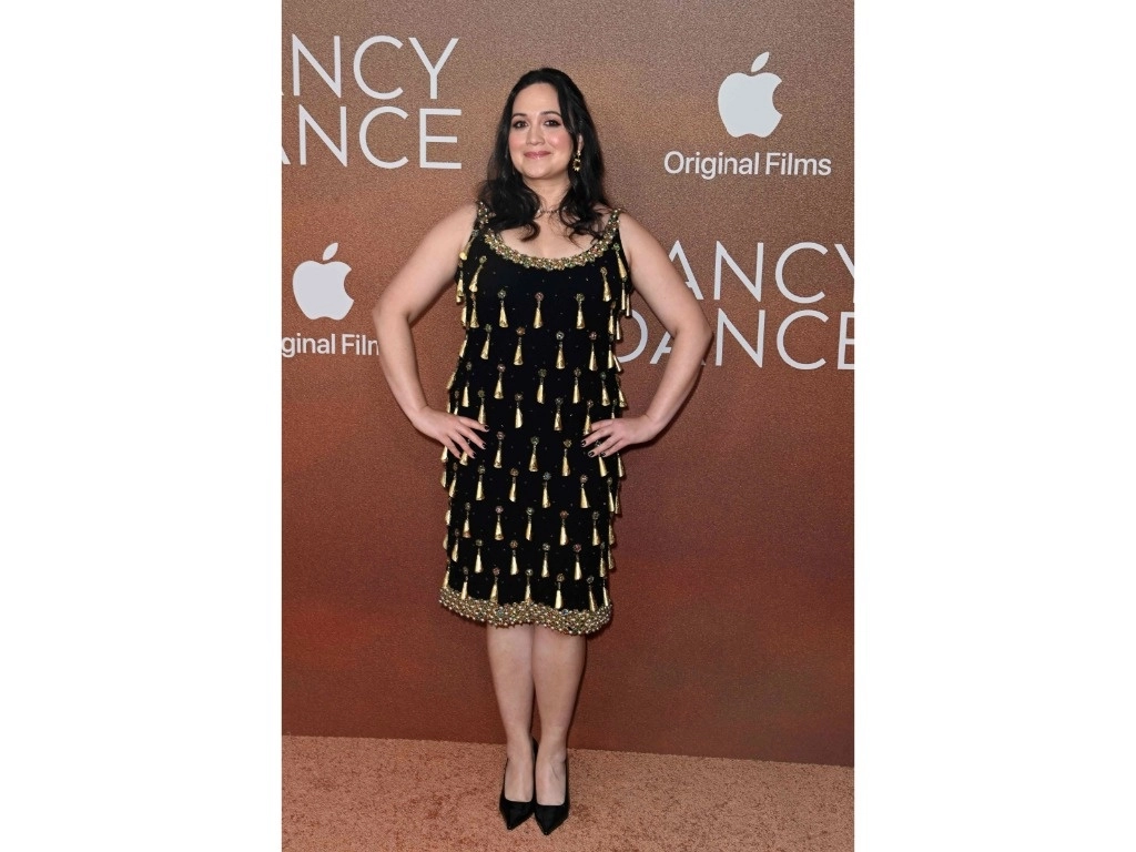 La actriz en el estreno de la película en la ciudad de Nueva York. Foto Afp 