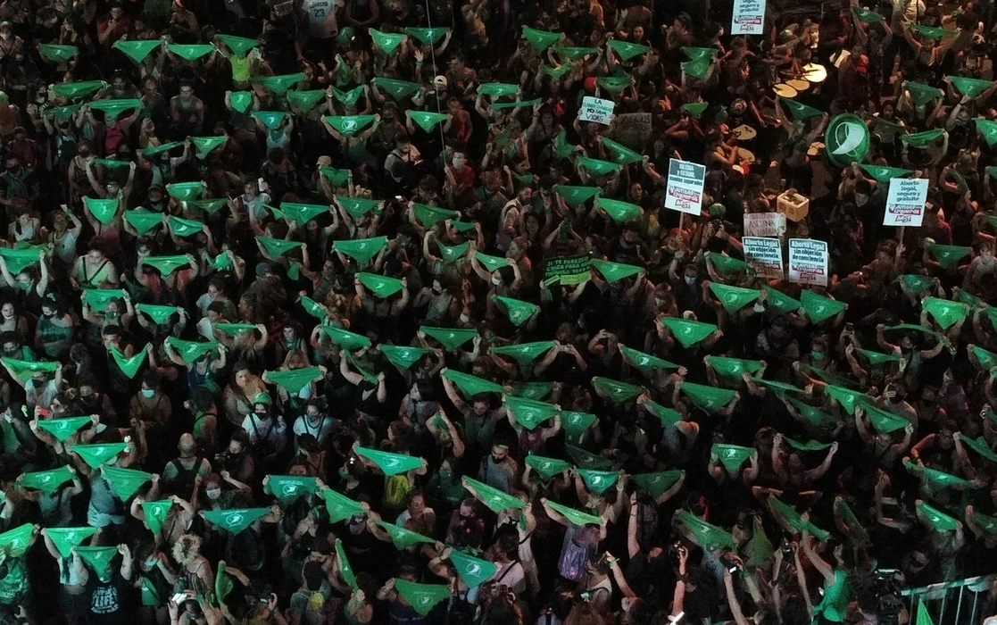 El voto para legalizar el aborto en Argentina será el 29 de diciembre. Foto Afp
