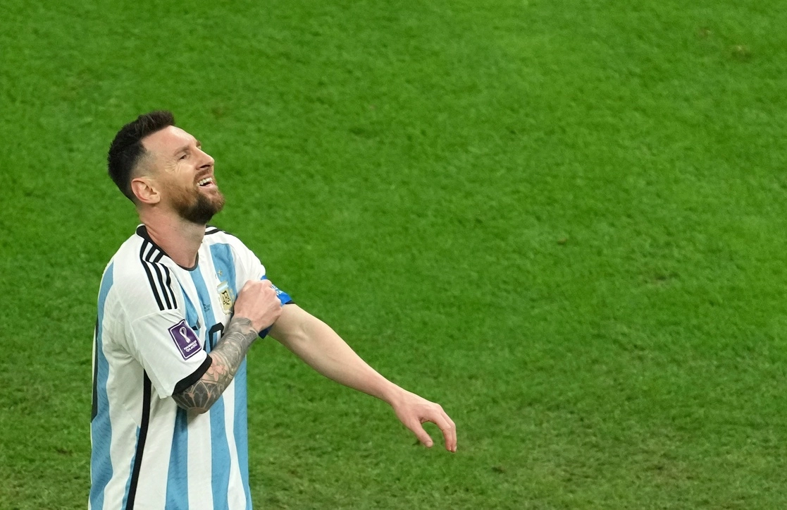 En la final de Qatar 2022, Lionel Messi cumplió su aparición número 26 en Mundiales. Foto Xinhua