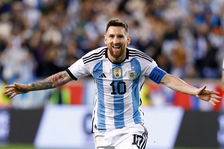 El argentino, Lionel Messi, se convierte en el gran ícono del futbol en EU. Foto Afp
