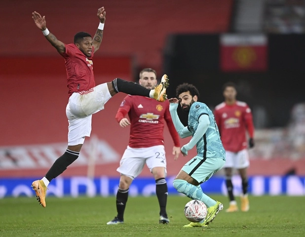 Manchester United y Liverpool se enfrentaron en la ronda de 16 en la FA Cup. Foto Ap