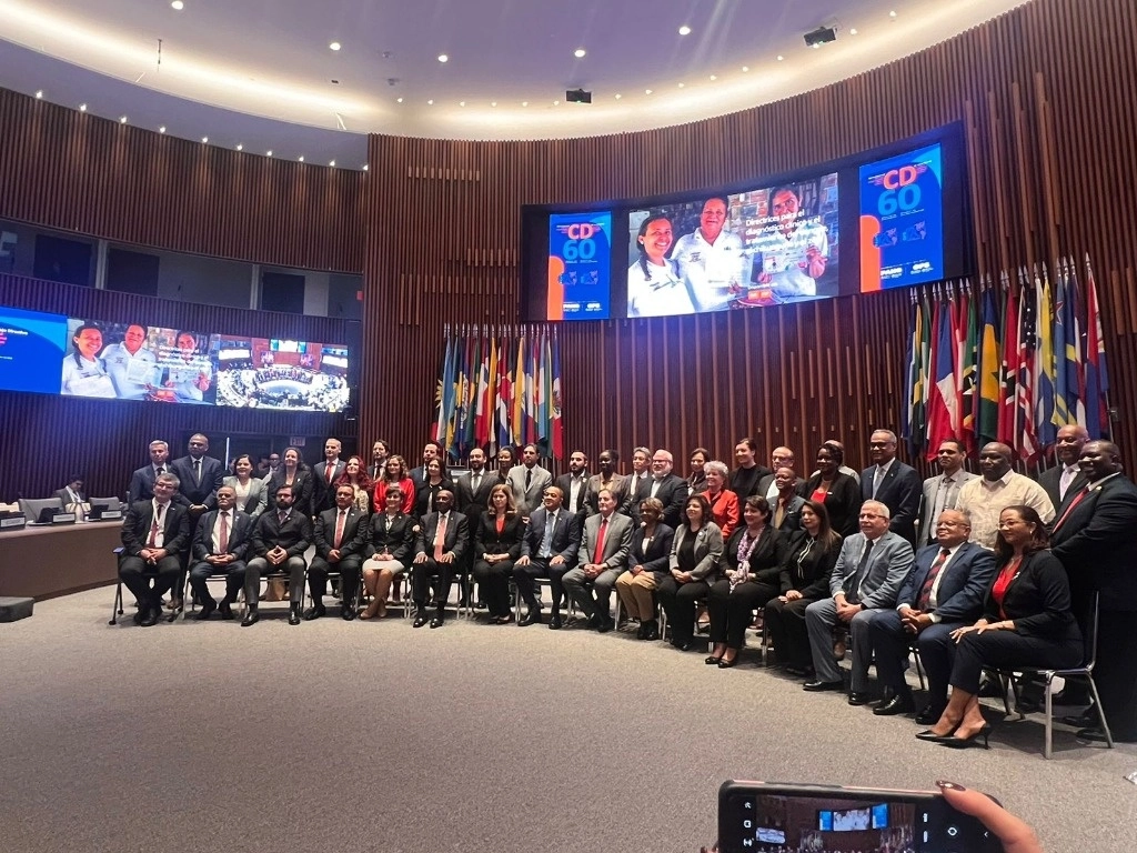 Se realizó el el 60.º Consejo Directivo de la OPS en Washington, D.C., EU. Foto Cofepris 