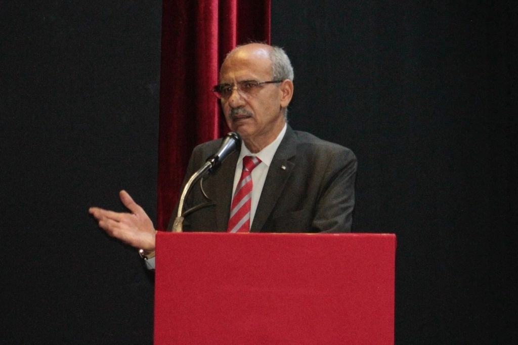 El embajador de Palestina, Mohamed Saadat. Foto Germán Canseco 