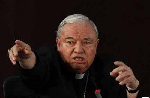 El cardenal de emérito de Guadalajara, Juan Sandoval Íñiguez en imagen de archivo. Foto Francisco Olvera

