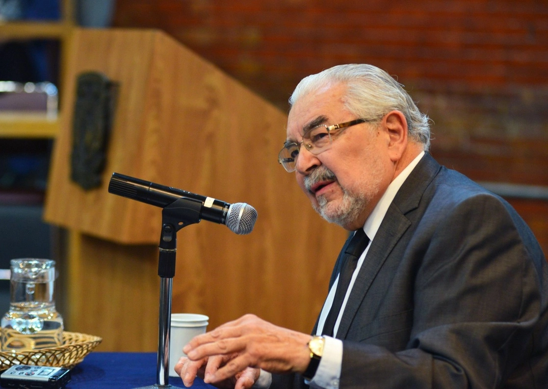 García Ramírez participó en un ciclo conferencias con motivo del Dia del Abogado, organizado por el Inai, el 12 de julio de 2021. Foto Cuartoscuro / Archivo