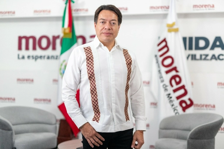 El dirigente de Morena, Mario Delgado en imagen de archivo. Foto Pablo Ramos