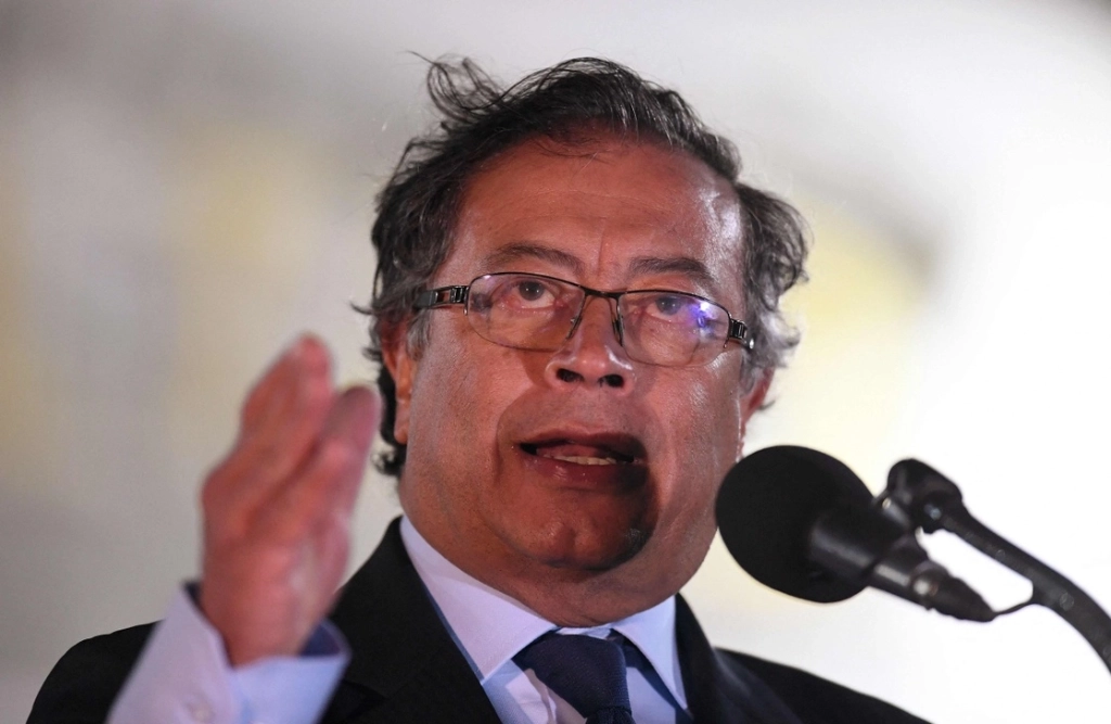 Gustavo Petro, presidente de Colombia. Foto Afp/ Archivo
