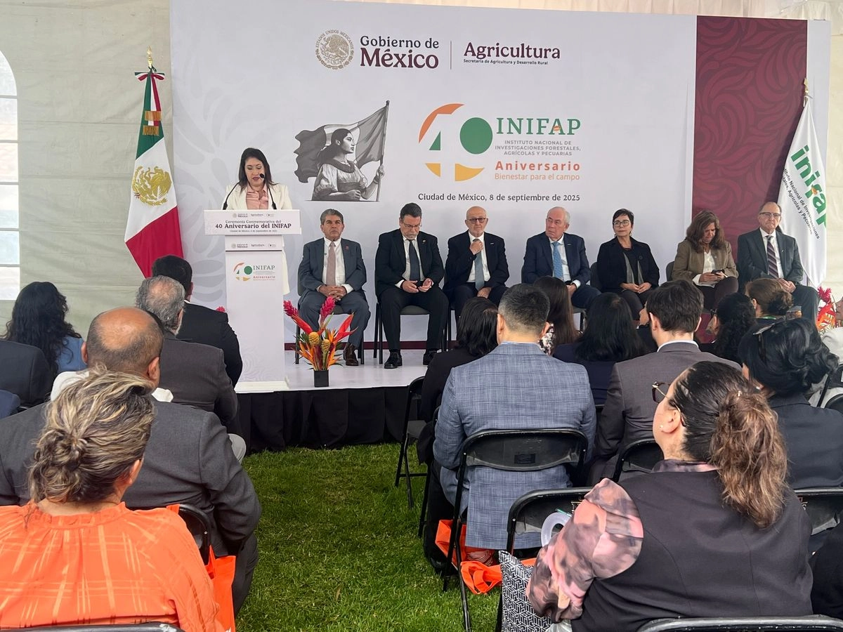 Instituto Nacional de Investigaciones Forestales, Agrícolas y Pecuarias celebró 40 años de su fundación. Foto 
