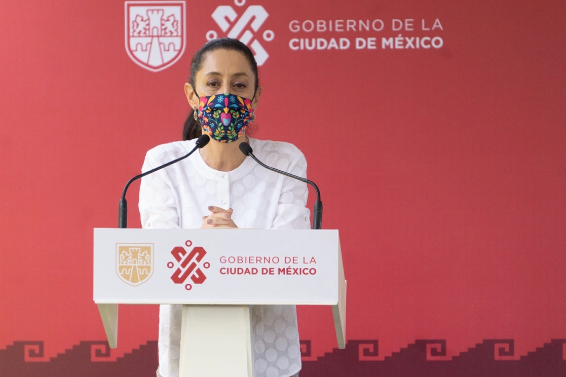 La jefa de gobierno de la Ciudad de México de la Ciudad de México, Claudia Sheinbaum, expresó ante empresarios que hoy es tiempo de acelerar la recuperación económica, educativa, social y cultural de la capital del país. Foto Pablo Ramos / Archivo