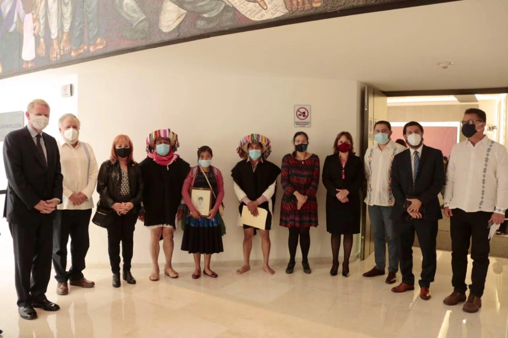 El Acuerdo de Solución Amistosa en el caso “Masacre de Acteal” se firmó ante CIDH en septiembre de 2020. Foto SRE