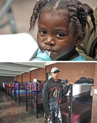 El albergue San Rafael Arcángel en Ecatepec puede recibir hasta 200 migrantes. Foto Víctor Camacho/ archivo