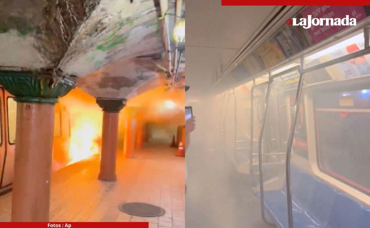 Trece personas fueron atendidas por inhalación de humo en el lugar, de las cuales nueve fueron trasladadas a un hospital para una evaluación adicional, indicó la Autoridad Portuaria. Foto 
