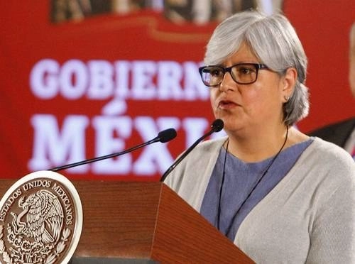 Graciela Márquez, secretaria de Economía, en la conferencia mañanera del pasado 30 de mayo.Foto Roberto García Ortíz
