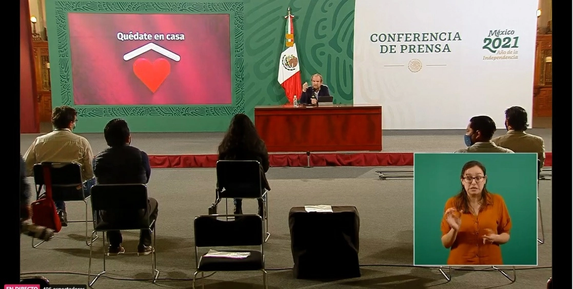 Conferencia del avance de la enfermedad de este 31 de enero.