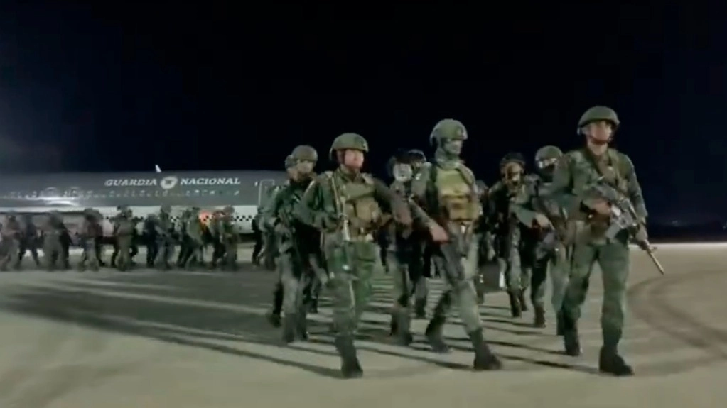 Desde septiembre, el gobierno federal ha enviado a Sinaloa a grupos de Fuerzas Especiales del Ejército Mexicano y de la Guardia Nacional para restablecer el orden. Foto @MxEjercito
