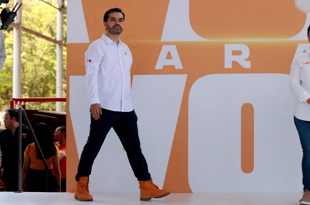 El candidato presidencia de Movimiento Ciudadano, Jorge Álvarez Máynez. Foto Afp