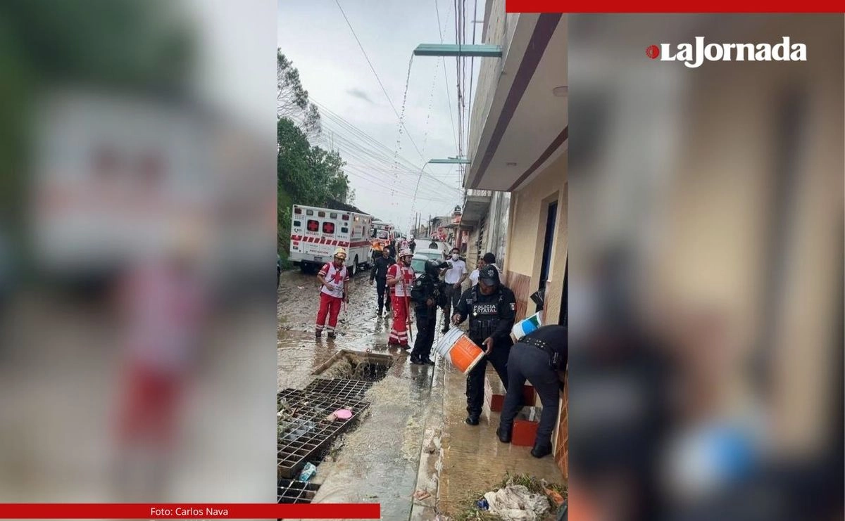 Brigadas de emergencia y autoridades municipales realizaron labores de limpieza, verificación y atención a las familias damnificadas.