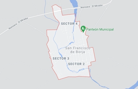 Leobardo Torres Parra es candidato de Morena a la presidencia municipal de San Francisco de Borja, Chihuahua. Foto Tomada de Google Maps 