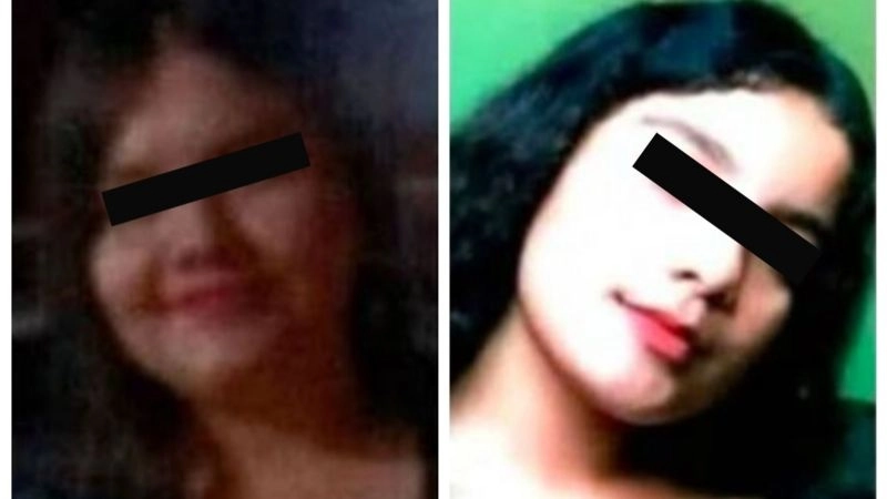 Karina y Evelyn en imagen proporcionada por la Fiscalía del estado.