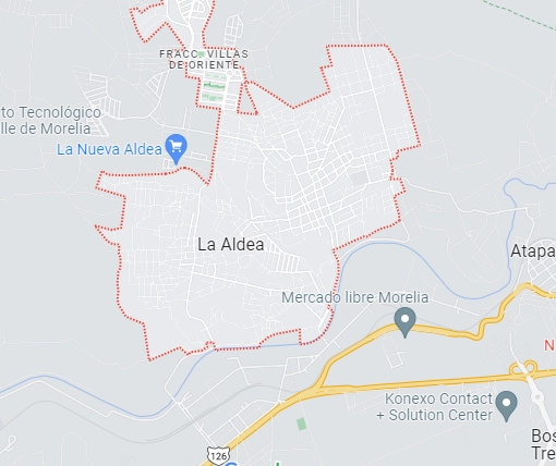 Los restos fueron trasladados a la morgue donde se llevarán a cabo los estudios correspondientes. Foto Google Maps