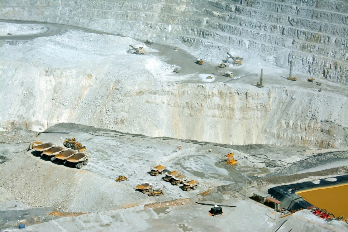 Mina a cielo abierto Peñasquito, de la canadiense Goldcorp, ubicada en el municipio de Mazapil, en el semidesierto norte de Zacatecas. Foto Cuartoscuro / Archivo