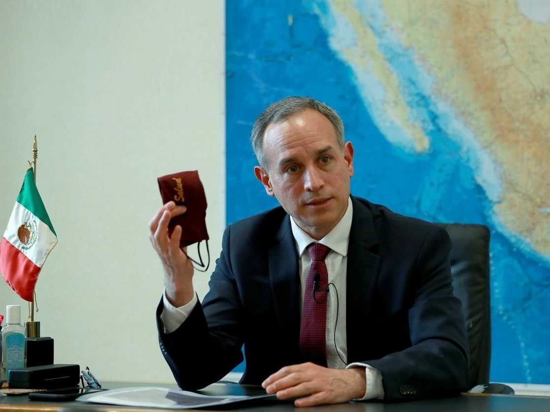 El subsecretario de Prevención y Promoción de la Salud, Hugo López-Gatell, confirmó el primer caso en México de la variante ómicron. Foto María Luisa Severiano / Archivo