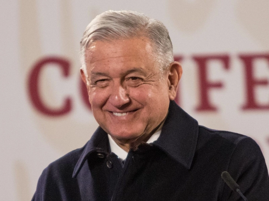 El presidente Andrés Manuel López Obrador durante su conferencia matutina en Palacio Nacional, en la Ciudad de México, el 24 de diciembre de 2020. Foto Cuartoscuro