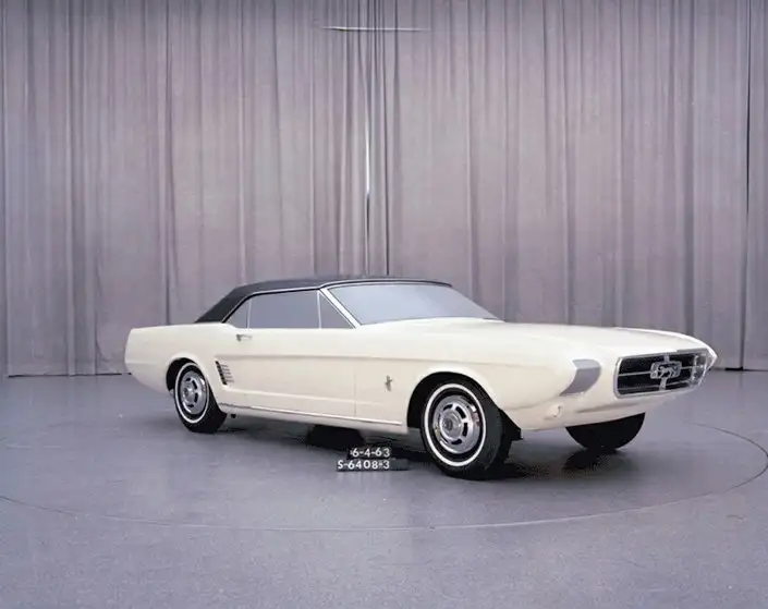 Mustang Prototipo 1963
Foto Cortesía Ford.
