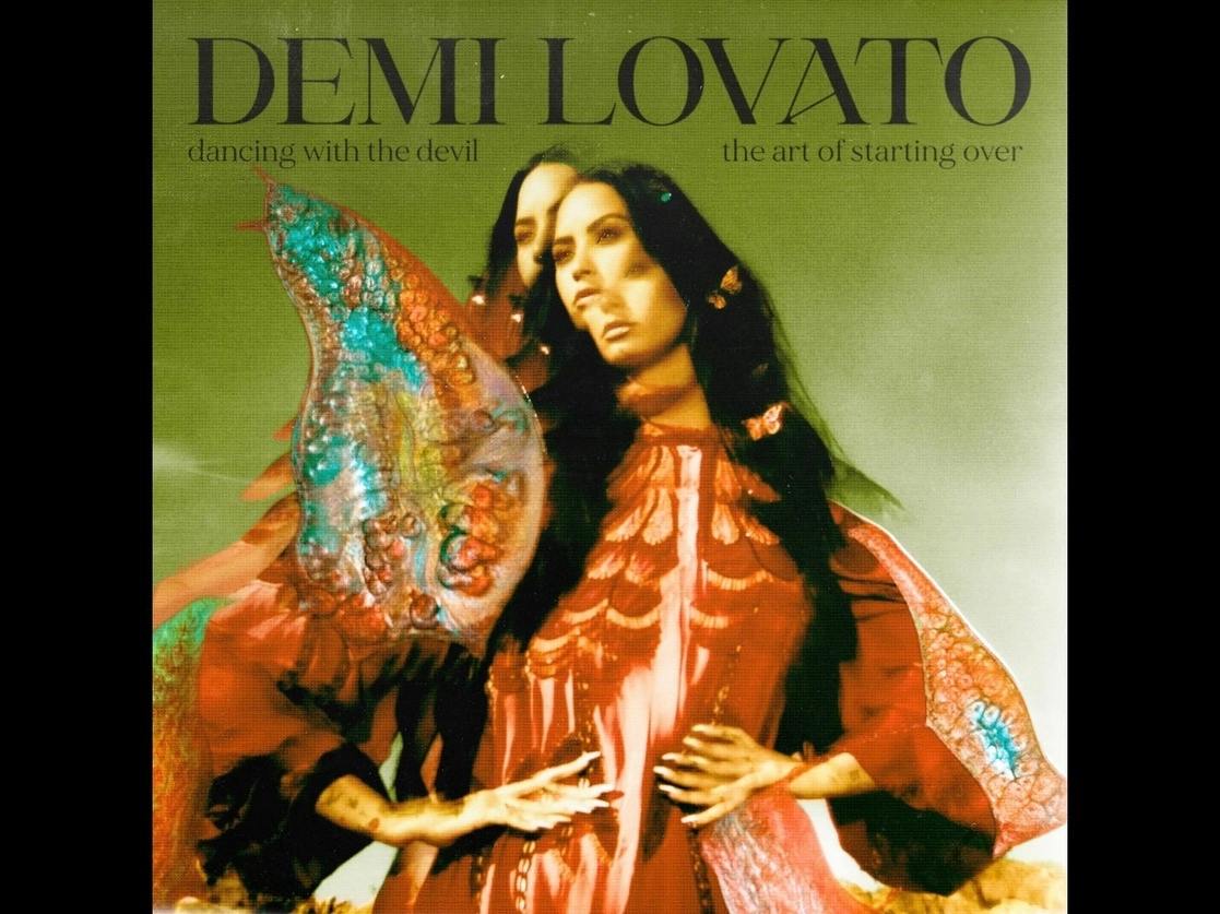 Portada del disco de Lovato "Dancig with the Devil". Foto tomada del Twitter de @ddlovato

