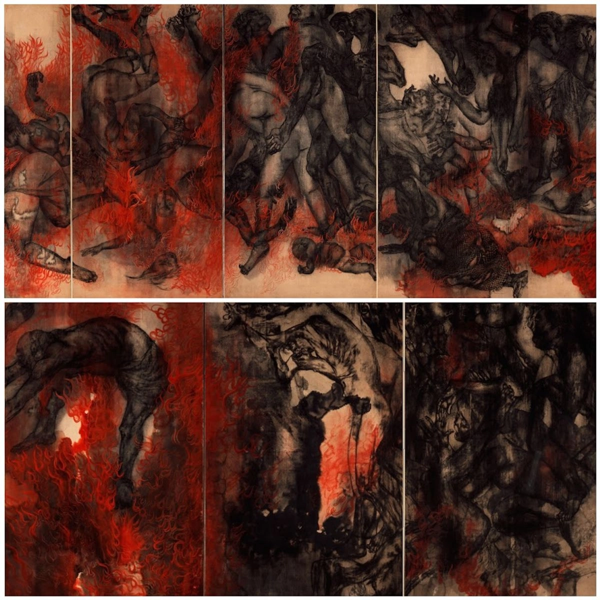 Estas pinturas monumentales constituyen la primera gran obra pública dedicada al tema, creadas con un propósito social y político explícito: denunciar las armas atómicas y la violencia bélica. 