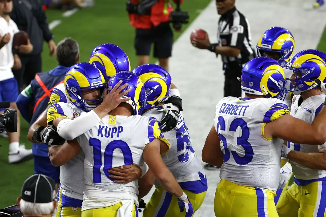 Jugadores celebran el triunfo. Foto Afp